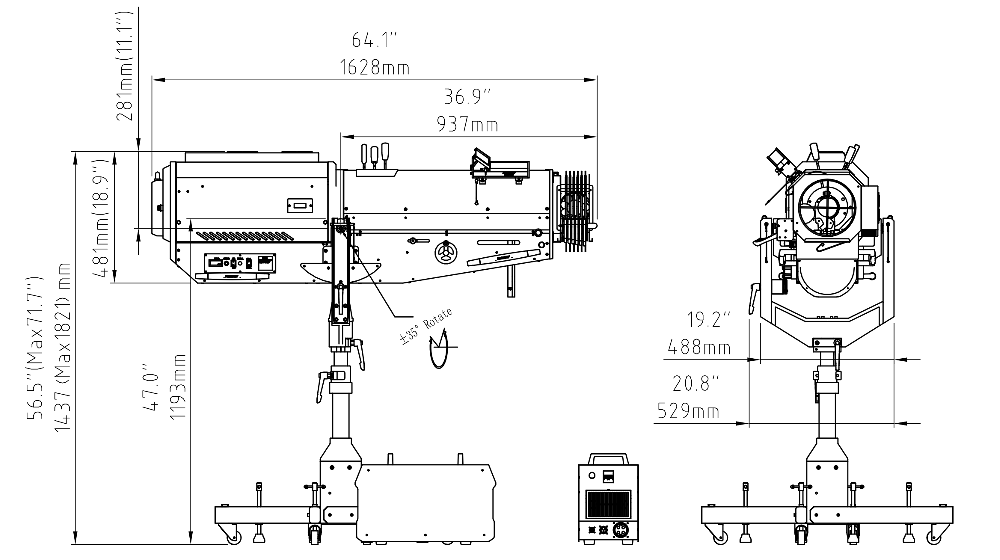 910383210007 FINE 2000XF Dimension drawing  2024-10-14_00